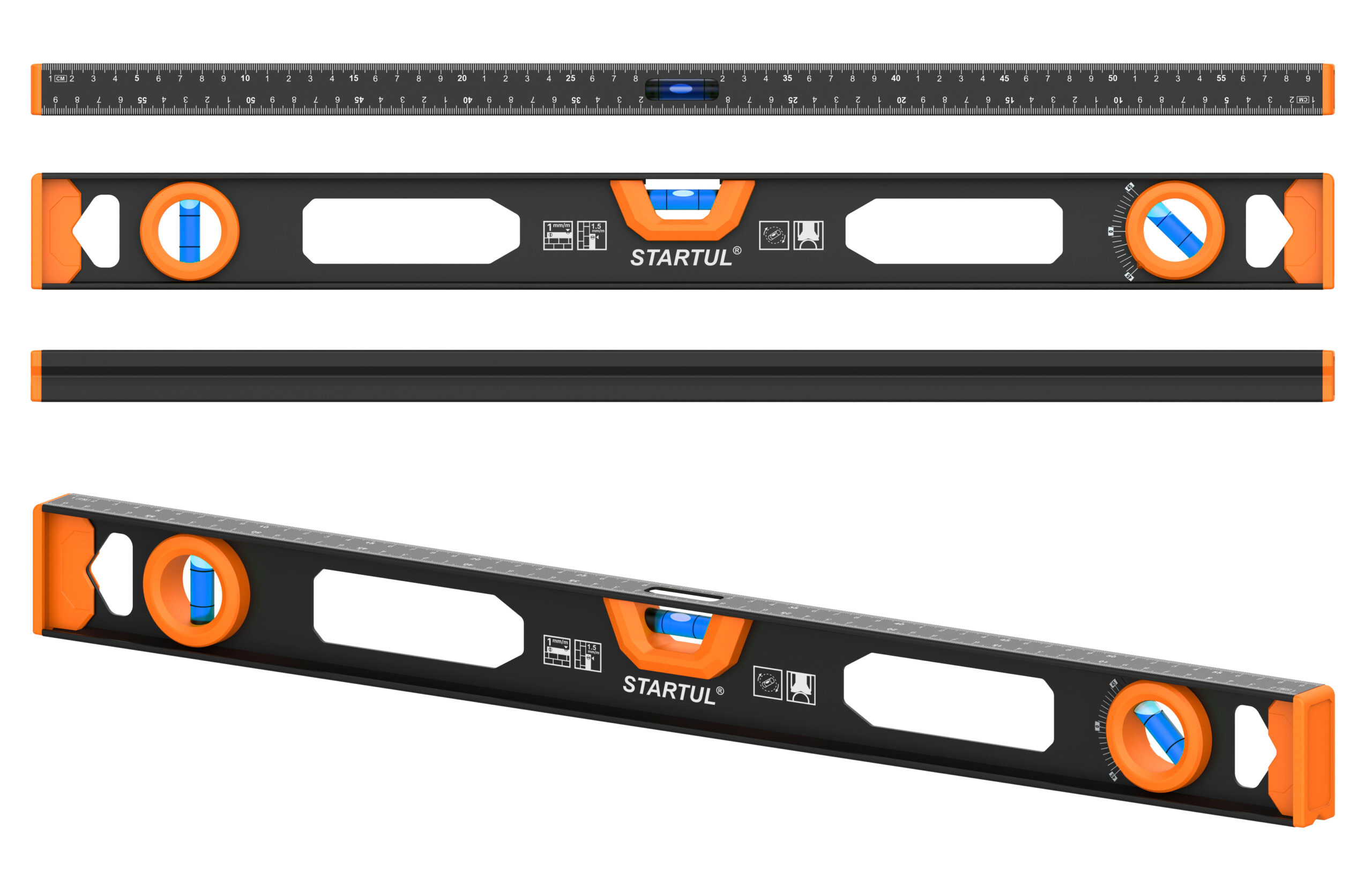 Уровень 600мм рельс STARTUL MASTER (ST2540-060)