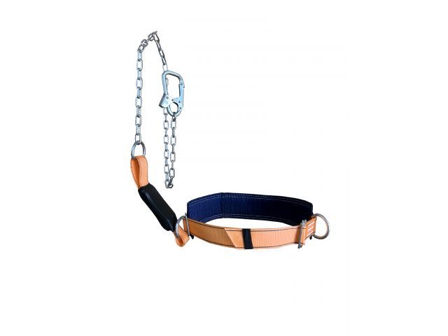 Удерживающий пояс УП-1+Строп Г (цепь)+а (амортизатор) (р-р XL)