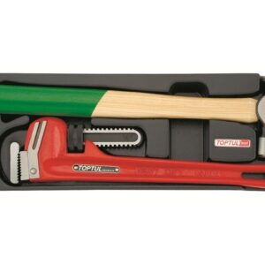 Набор-сет молоток и ключ трубный 14" 136х364мм TOPTUL