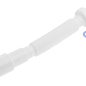 Гибкая труба с гайкой 1 1/2"х40/50 под плоскую прокладку, 800мм, AV Engineering