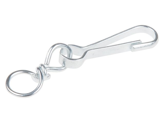 Карабин с вертлюгом тип А 120 мм (25 шт. в пакете) STARFIX