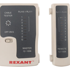 Тестер Кабеля RJ-45+RJ-11 REXANT - 468