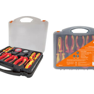 Набор диэлектрического инструмента No2,  пласт. чемодан, 11 предметов,  1000В, “ЭкспертЭлектрик” TDM