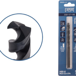 Сверло по металлу ц/х 5.5х57х93 мм HSS-Co Black EXPERT STARTUL