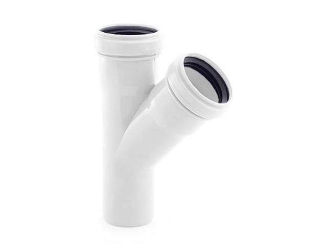 Тройник МВК, бел. 110/110х45 РТП