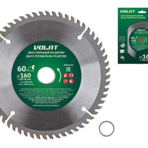 Диск пильный 160х20/16 мм 60 зуб. по дереву ВОЛАТ