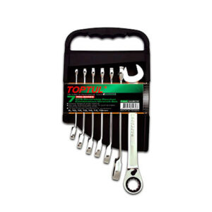 Набор ключей комбинир. с трещоткой 10-19мм PRO SERIES TOPTUL