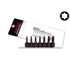 Набор бит шестигр. под головку 3/8" ударных T20-T50 7пр. на подвесе TOPTUL
