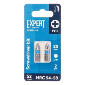 Насадка крестообразная PH2 25мм  2шт EXPERT STARTUL (SE8522-25)