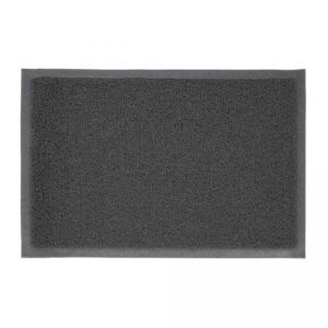 Коврик придверный пористый, 40х60 см, серый, VORTEX