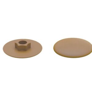 Заглушка для конфирмата, декоративная бук (1000 шт в пакете) STARFIX