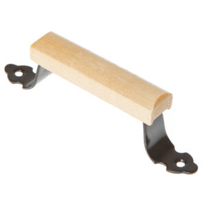 Ручка-скоба 80 мм плоская, оксид. STARFIX