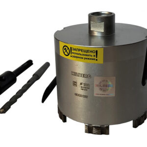 Коронка алмазная d 102 мм железобетон HILBERG LASER