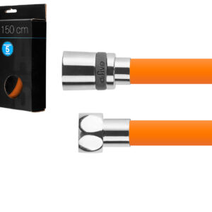 Шланг душевой, Si, 1/2" г-г 150 см, оранжевый, a-five