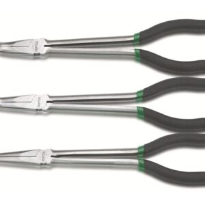 Длинногубцы 280мм изогнутые 45° TOPTUL