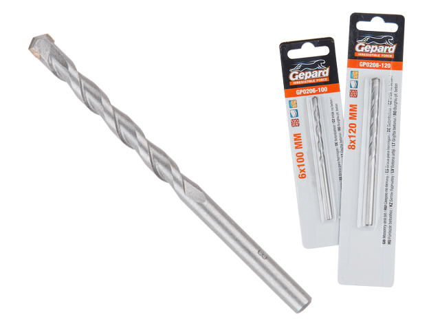Сверло по бетону 5х85мм GEPARD (GP0205-850)