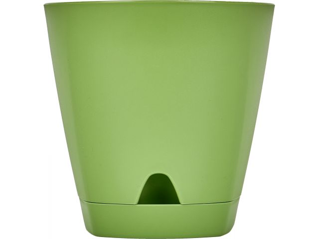 Горшок для цветов с прикорневым поливом, 2,5 л., Amsterdam, оливковый, InGreen