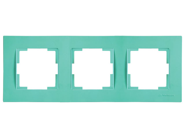 Рамка 3-ая горизонтальная зеленая, RITA, MUTLUSAN