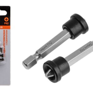 Насадка крестообразная PH2 50мм с ограничителем 2шт. GEPARD (GP3516-50)