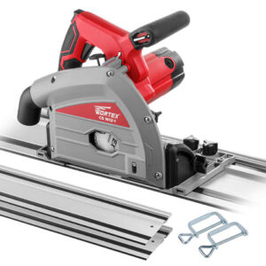 Циркулярная пила погружная с шиной 1,4 м WORTEX CS 1612-1 в кор. 1200 Вт, до 59 мм, 6000 об/мин