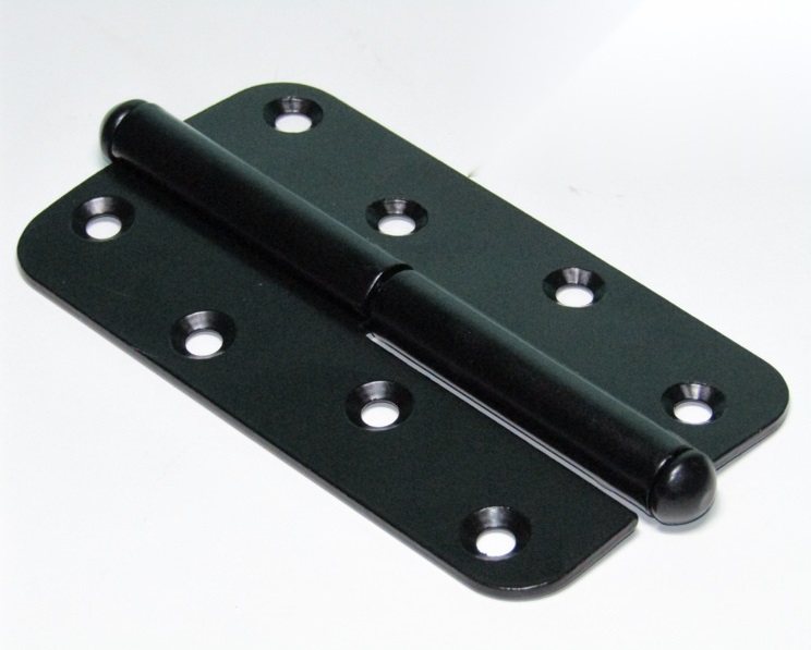 Петля 130 мм левая, черн.мат. STARFIX