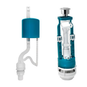 Арматура хром кнопка, ниж.подводка, ИнкоЭр