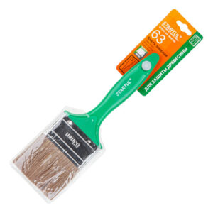 Кисть плоская 2,5"-63мм смеш. щетина (древесина) STARTUL MASTER