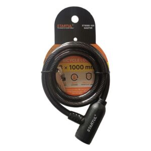 Замок велосипедный 8х1000мм STARTUL MASTER (ST8080-100)
