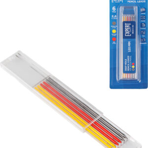 Набор стержней 6шт 3 цвета для карандаша автоматич. EXPERT STARTUL (SE3211-02)