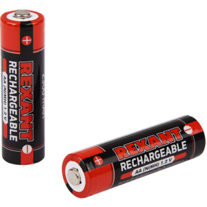 Аккумулятор тип  AA  "пальчиковый" 1.2В 2300мАч "REXANT" блистер 2 шт