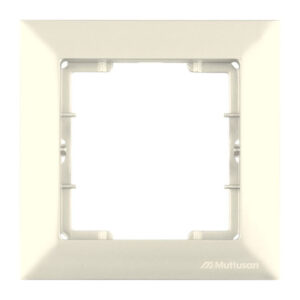 Рамка 1-ая кремовая, DARIA, MUTLUSAN