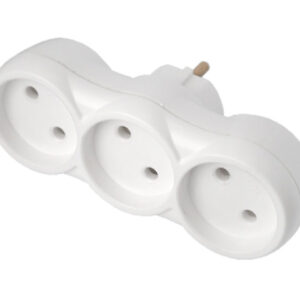 Разветвитель 3-местный (б/з, 16А, 250В)