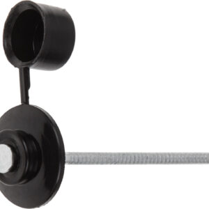 Гвоздь кровельный 2.8х70 мм с пласт. шляпкой, черный (100 шт в пласт. конт.) STARFIX