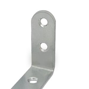 Уголок мебельный 17х40х40 мм белый цинк (100 шт в карт. уп.) STARFIX