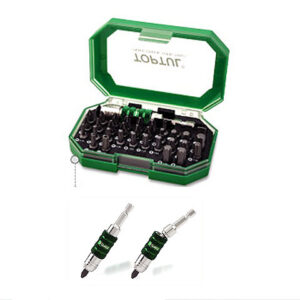 Набор бит 1/4"  35шт. с поворотным магнитным держателем TOPTUL (GACW3501)