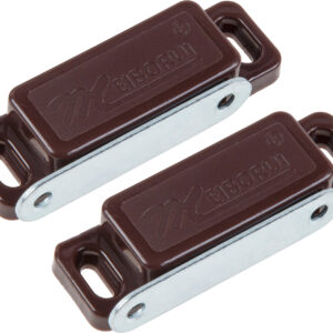 Защелка магнитная 74мм коричневая (2 шт в пакете) STARFIX