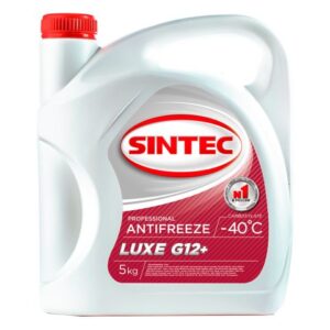 Антифриз Sintec-40 G12 plus Lux (красный) 5кг