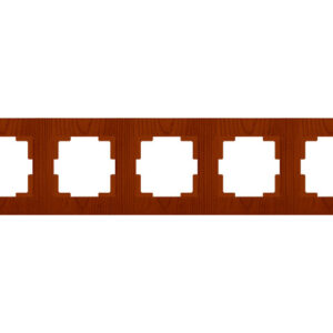 Рамка 5-ая горизонтальная вишня, RITA, MUTLUSAN