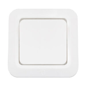 Выключатель 1 клав. (cкрытый, 4А) белый, Bylectrica