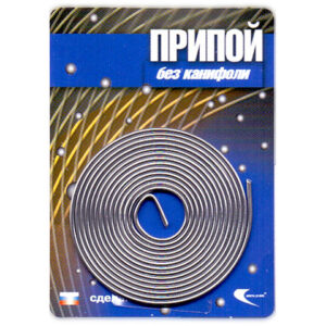 Припой ПОС-61 проволока, спираль ф1мм