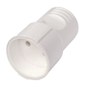 Розетка 1-ая переносная (б/з, 16А, 250В) белая, BYLECTRICA