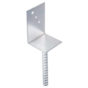 Основание столба анкерное тип L 84х335х130 мм STARFIX