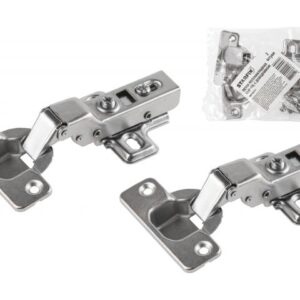 Петля полунакладная с доводчиком Clip-on (2 шт в пакете) STARFIX