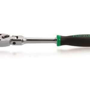 Трещотка с шарниром 1/4" 72зуба 140мм TOPTUL