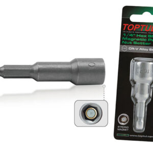 Насадка шестигранная магнитная  8х65мм блистер TOPTUL