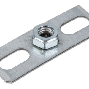 Пластина с гайкой М10