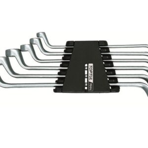 Набор ключей накидн. 75°  6-17мм на клипсе 6шт TOPTUL