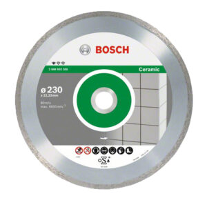Алмазный круг 230х22,23 мм по керамике сплошн. Standard for Ceramic BOSCH