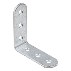 Уголок мебельный 17х50х50 мм белый цинк (50 шт в карт. уп.) STARFIX