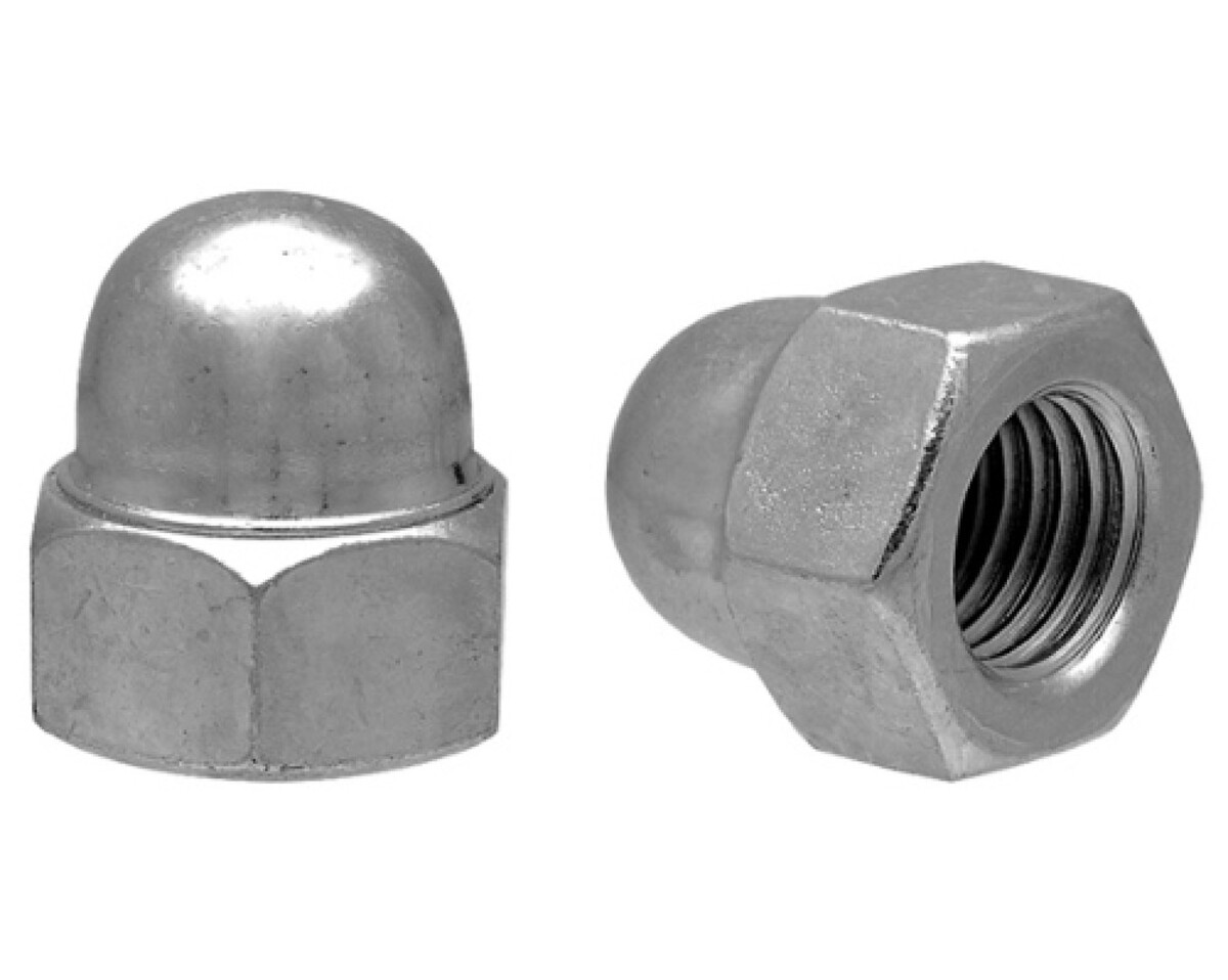 Гайка М10 колпачковая, цинк, DIN 1587 (1200 шт в коробе) STARFIX